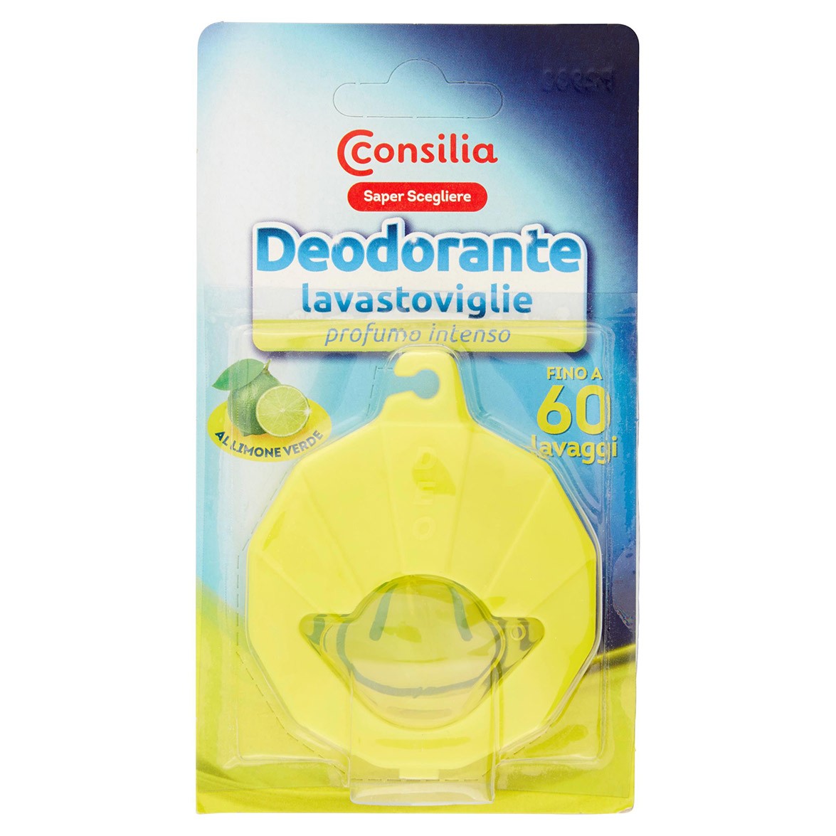 Deodorante lavastoviglie al limone verde - confezione da 1